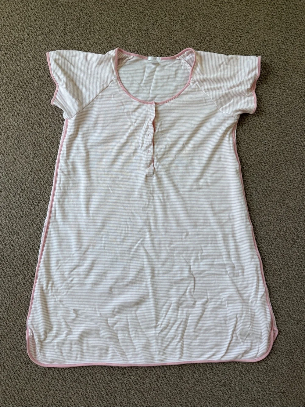 Lake Pajamas Pima Cotton Maternity Nightgown